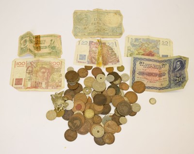 Lot 322 - Collection of coins, tokens and bank notes