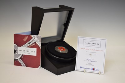 Lot 142 - Elizabeth II Bailiwick of Jersey 'Masterpiece Poppy' silver proof ten pound coin, 2021