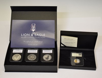 Lot 303 - Two silver proof coin sets