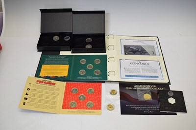 Lot 321 - Collection of commemorative world banknotes and coins