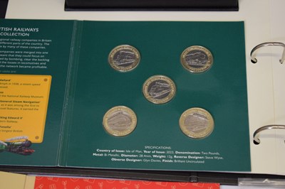 Lot 321 - Collection of commemorative world banknotes and coins