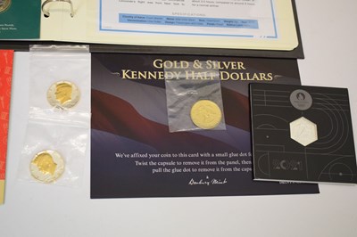 Lot 321 - Collection of commemorative world banknotes and coins