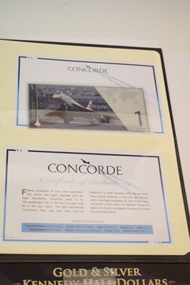 Lot 321 - Collection of commemorative world banknotes and coins