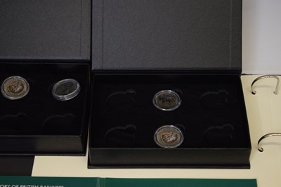 Lot 321 - Collection of commemorative world banknotes and coins