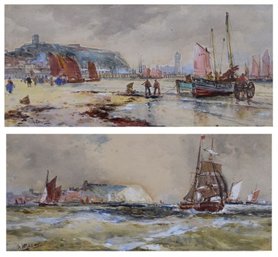 Lot 379 - Frank Henry Mason, RBA, RI, RSMA, (British, 1875-1965) - Pair of marine studies