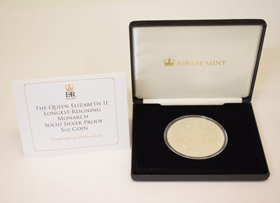 Lot 299 - Jubilee Mint - Elizabeth II 5oz silver proof coin