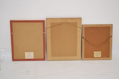 Lot 653 - David Blake (Bristol Savages) - Three gouache animal studies