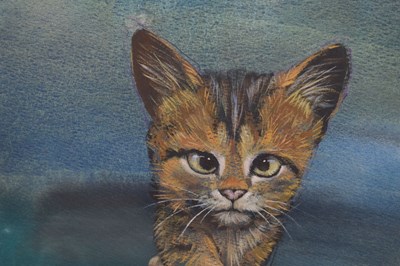 Lot 653 - David Blake (Bristol Savages) - Three gouache animal studies