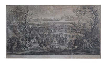 Lot 665 - After Adam Frans Van Der Meulen (1632-1690) - Engraving