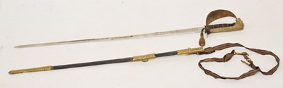 Lot 440 - Second World War Italian officer's dress sword