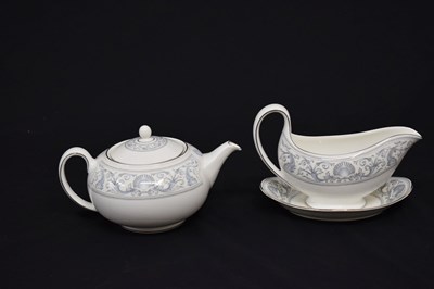 Lot 571 - Wedgwood Dolphins pattern R4652 tea and dinner ware