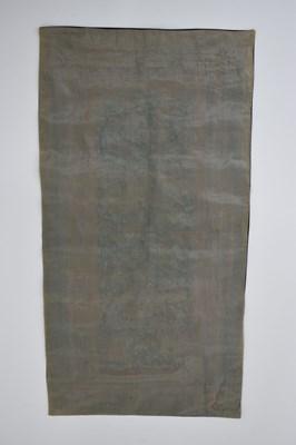 Lot 589 - Four unframed Chinese silk embroidered pictures