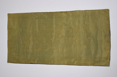 Lot 589 - Four unframed Chinese silk embroidered pictures
