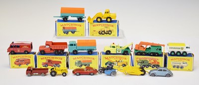 Lot 470 - Matchbox Series - Eight boxed model vehicles