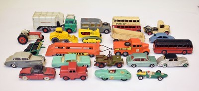 Lot 463 - Dinky Toys - Fourteen unboxed diecast model vehicles