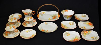 Lot 486 - Quantity of Shelly tea wares