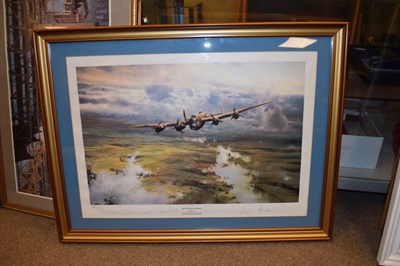 Lot 698 - Signed print 'The Straggler Returns'