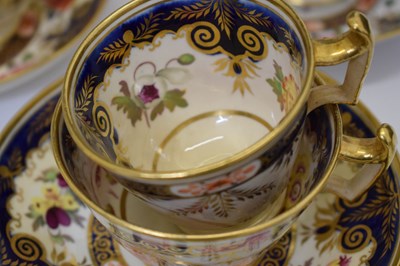 Lot 516 - Collection of Ridgway porcelain tea wares