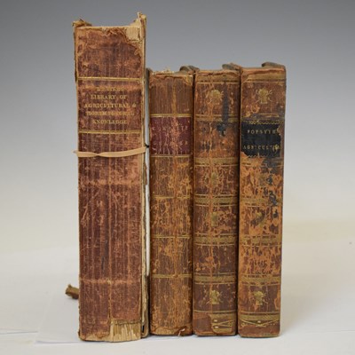 Lot 397 - Four early 19th century leather-bound farming books