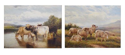 Lot 611 - William Vivian Tippett, (1833-1910) - Pair of oils on panel - Rural scenes