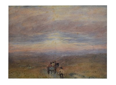 Lot 647 - Three 19th century English School watercolours of rural scenes