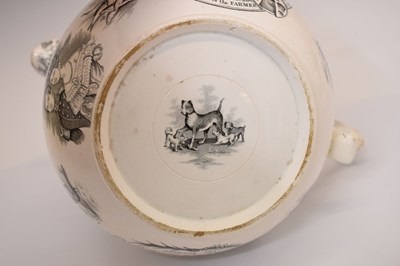 Lot 270 - Early Victorian pearlware jug