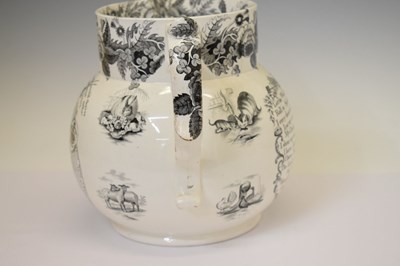 Lot 270 - Early Victorian pearlware jug
