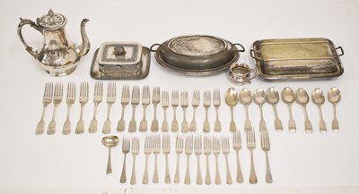 Lot 377 - Quantity of silver-plated items