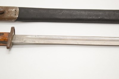 Lot 441 - British Pattern 1907 World War One rifle bayonet by Wilkinson