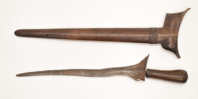 Lot 439 - 19th century Indonesian dagger 'Kris'