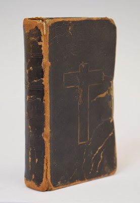 Lot 314 - 1838 leather-bound New Testament