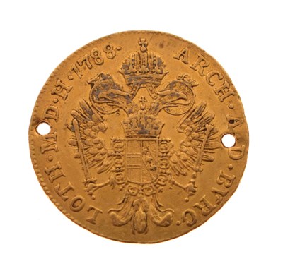 Lot 133 - Austrian Empire Joseph II 1 Ducat gold coin, 1788