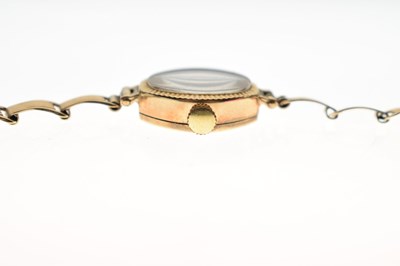 Lot 193 - Everite - Lady's 9ct gold cocktail watch