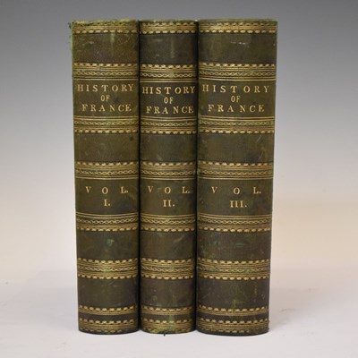 Lot 396 - Wright, Thomas - 'The History of France' - Three Volumes