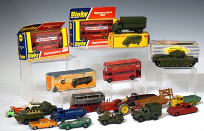 Lot 490 - Dinky Toys - Four boxed diecast model vehicles and other diecast