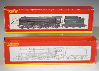 Lot 493 - Hornby - Two boxed 00 gauge railway trainset locomotives