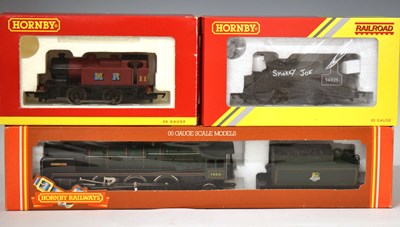 Lot 495 - Hornby - Three boxed 00 gauge railway trainset locomotives