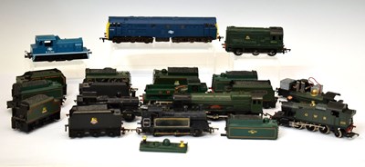 Lot 502 - Mixed group of unboxed 00 gauge railway trainset locomotives