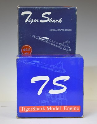 Lot 515 - Model Aircraft Engines - Two boxed Tiger Shark model engines