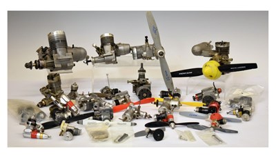 Lot 516 - Model Aircraft Engines - Mixed group of engines