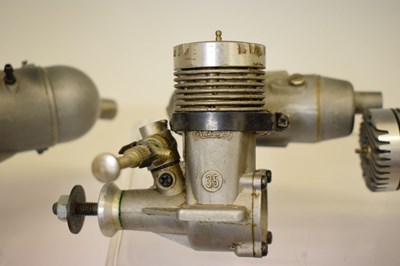 Lot 516 - Model Aircraft Engines - Mixed group of engines
