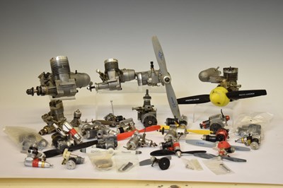 Lot 516 - Model Aircraft Engines - Mixed group of engines