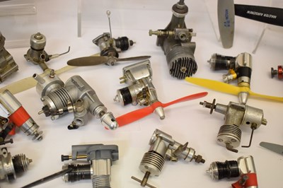 Lot 516 - Model Aircraft Engines - Mixed group of engines