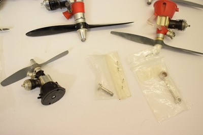 Lot 516 - Model Aircraft Engines - Mixed group of engines