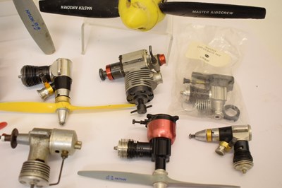 Lot 516 - Model Aircraft Engines - Mixed group of engines