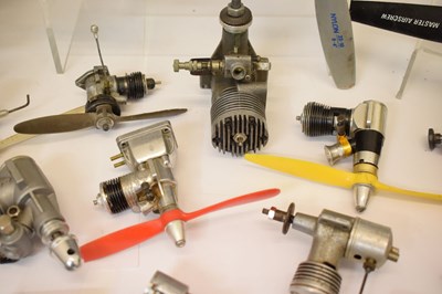 Lot 516 - Model Aircraft Engines - Mixed group of engines