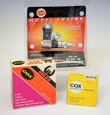 Lot 517 - Model Aircraft Engines - Three boxed Cox engines