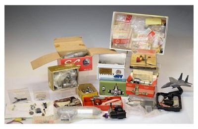 Lot 518 - Model Aircraft Engines - Mixed group of boxed and loose engines