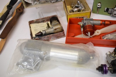 Lot 518 - Model Aircraft Engines - Mixed group of boxed and loose engines