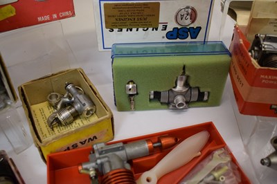 Lot 518 - Model Aircraft Engines - Mixed group of boxed and loose engines